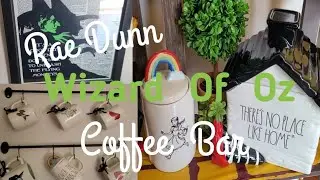 Rae Dunn Wizard of OZ Coffee Bar & Spring Displays Bees and Lemons