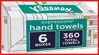 Quality product -  Kleenex Expressions Disposable Paper Hand Towels, Paper Hand Towels for Bathroom,