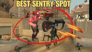 Game Clutching Sentry Spot In TF2