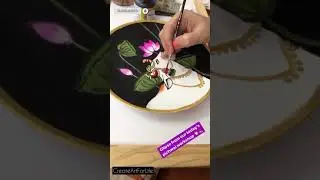 Pichwai Art | DIY plate | Pichwai Art on a Plate