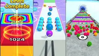 Ball Run 2048 vs Ball Mode vs Bump POP gameplay walktrough android iOS