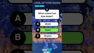 Think you know animals? Answer all 5 and earn expert brain XP! #Shorts #QuizXp #DailyQuiz