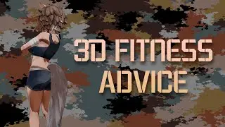 [3D FITNESS ADVICE] taking advice from a horse lady on how to get fit || Tomoe Umari