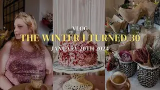 The Winter I Turned 30 | Surprise Party, Red Velvet Cake, #30thbirthday