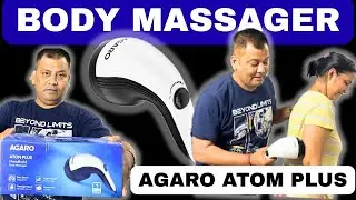 AGARO Atom Plus Body Massager || Handheld Body Massager Unboxing & Review 