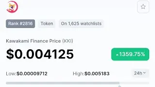 How to buy Kawakami Finance (KKI) Crypto/Token IN PANCAKESWAP USING BSC Matamask or TRUST WALLET