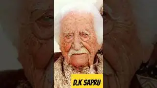 D.K Sapru Indian actor young and old age #shortvideo #trending #journey