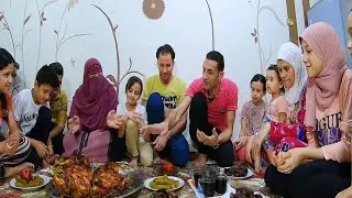 فاجآت اختي وجوزها!! بعزوومة روعة ف بيتننا الجديد 😍جوزها ردها بمفاجأة😱غير متوقعه!!
