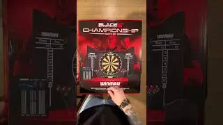 Мишень Winmau Blade 6 Set для игры в дартс #дартс #дротики #спорт #хобби