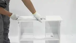 Joolihome bathroom floor cabinet installation video