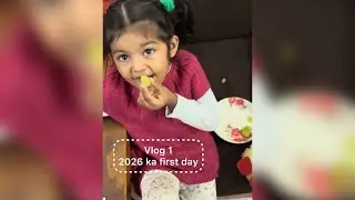 Vlog 1// 2026 ka first day