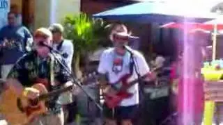 Brent Burns, Boat Drunks performing I saw her standing there