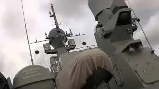 WOW  Russian Navy Strikes ISIS from the Caspian Sea Again
