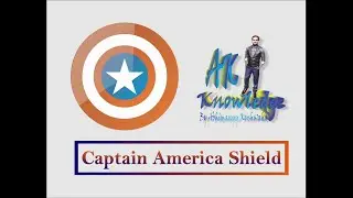 Captain America Shield in CorelDraw-X5