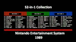 52 in 1 Collection (NES) Music - Mahjong Game Start