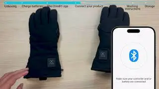 Clim8&reg; Smart Heated Gloves - Quick Start & Go