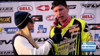 Brad Anderson At Preston Docks - Michelin Mx Nationals UK