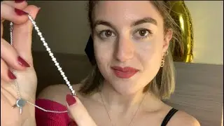 JEWELRY COLLECTION 💍 (gioielli: collane, bracciali, anelli whispering blue yeti asmr ita)|| Luvilè