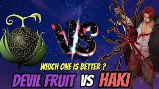 Devil fruit vs Haki | Full Comparison | One piece Explained in telugu |2026|#anime #onepiece #luffy