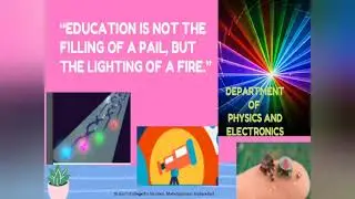 Scope of Physics and Electronics