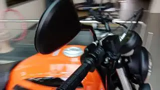 Ducati scrambler sixty2 with akrapovic shorty