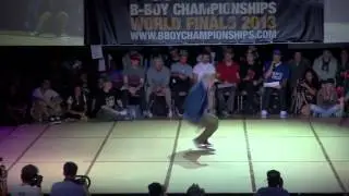 Nasty Ray vs Taisuke - BBoy Championships World Finals 2013 - Solo BBoy Quarter Final