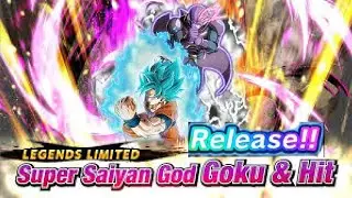 Summons for NEW God Goku and Hit!!!   Made with Clipchamp
