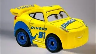 Disney Pixar Cars Mini Racers 3 Pack 2025 - Dinoco Cruz Ram&iacute;rez