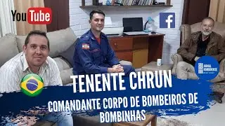 Tenente Chrun Fala Sobre sua Hist&oacute;ria, Salvamento, Ciclone e Covid