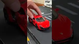 Miniature Lykan Hypersport red version diecast model car #diecast #cars #modelcars