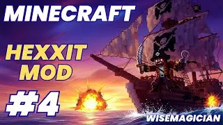 DESTANSI KORSAN GEMİSİ BASKINI VE GEMİ ELE GE&Ccedil;İRME! &ndash; MINECRAFT HEXXIT MOD #4