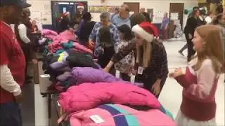 Springfield Elementary coat giveaway
