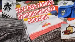 Veja os PREÇOS dos PANOS DE PRATO Bordados direto da FÁBRICA e muito mais produtos de COZINHA!!!