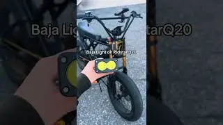 Baja designs s2 pro light install on ebike#bikelight #easyinstall #ebike #diy
