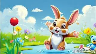 Cute Animal Rain Song 🌈 | Rain Rain Go Away | Baby Learning Songs@BachpanFunShorts