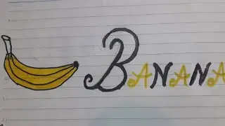 10 easy sentences on 🍌 Banana 🍌// lines on my favorite fruit