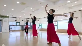 #Midnight Waltz Line Dance/ Intermediate /EP.17 수업후 한컷🌻🌻🌻