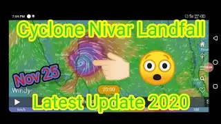 Cyclone Nivar Landfall |Latest Update on Cyclone Nivar| Indian Weather Forecast