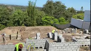 Murphy Homes - 278 Mooloolaba Rd Buderim - Blockwork is in