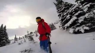 Splitboarding Banff 93N February 20th 2016