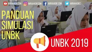 Simulasi UNBK 2019 - Cara Mengerjakan Soal UNBK