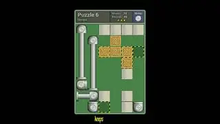 Pushing Machine (Genius) Level Puzzle 6 - Perfect Solution