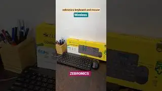Zebronics Companion 201 Wireless Keyboard and Mouse Combo Unboxing @theflipkartunboxer