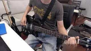 Blood Red Shoes - In Time to Voices Live (Bass Cover)
