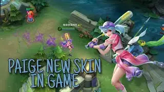 NEW PAIGE SKIN | HOMERUN STRIKER | IN GAME - HEROES EVOLVED