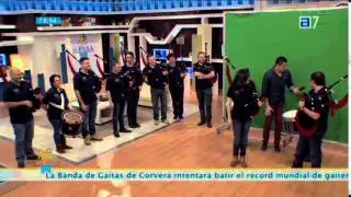 La Banda de Gaites de Corvera d'Asturies en la TPA
