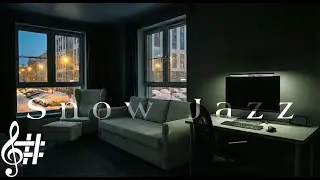 Snowy Jazz Night ❄️ 4x50 Pomodoro Timer | Deep Focus, Study & Relaxing Music #pomodoromethod #lofi
