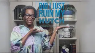 Summer Hutch Decorate With Me