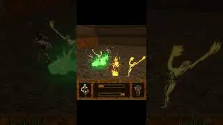 10 Arch-Vile vs 10 Fighter - CROSSOVER BATTLE - DOOM vs HEXEN Monster Infighting #monsterbattles