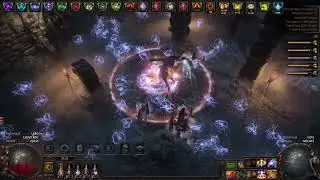 [3.18] Path Of Exile Sentinel League - Low Life Spark Aurastacker Simulacrum 28-30 Showcase